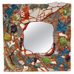 Retro Ceramic Mirror