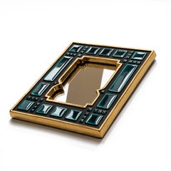 Ceramic Mirror - Lécaro  Ocean