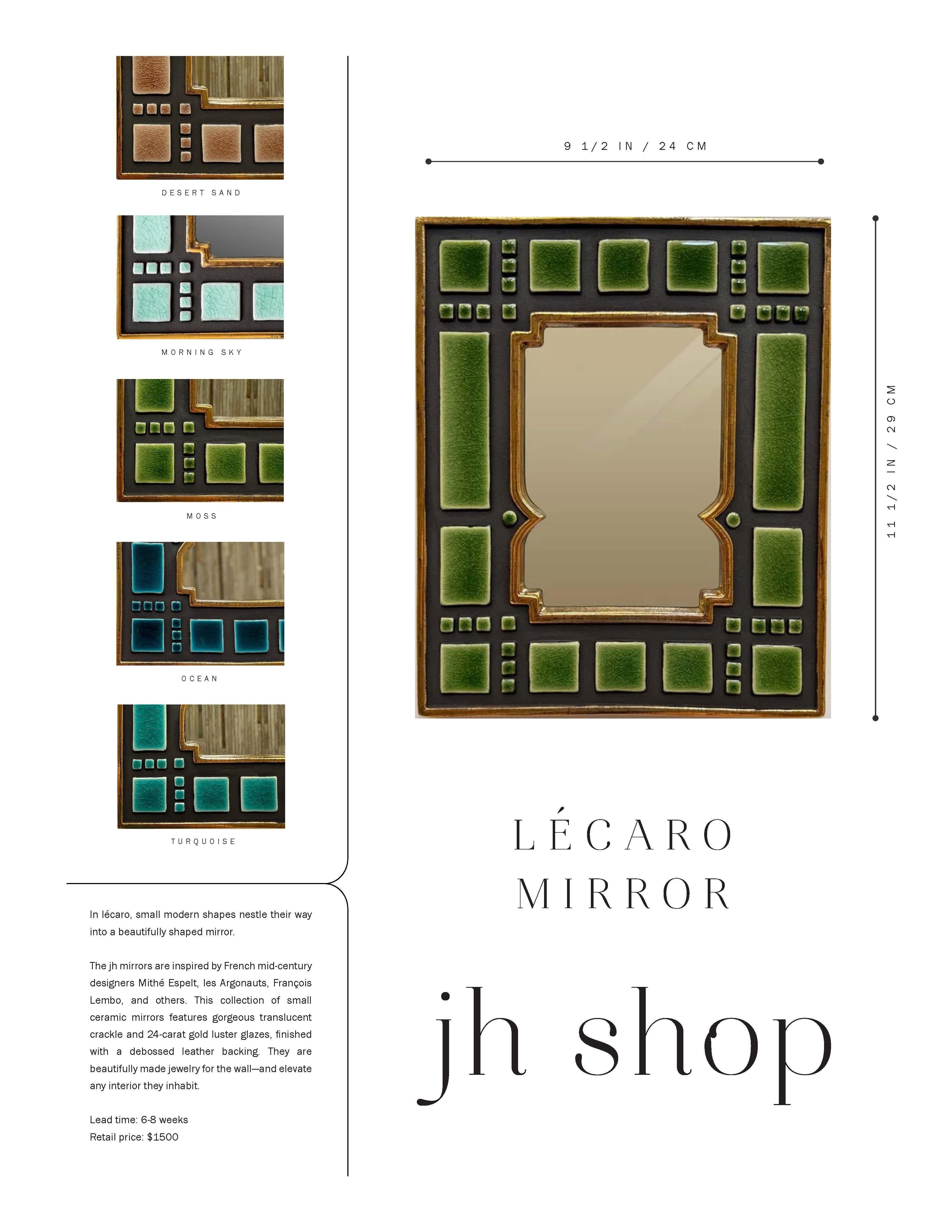 Specchio in ceramica - Lécaro  Oceano In condizioni Nuovo in vendita a Portland, OR