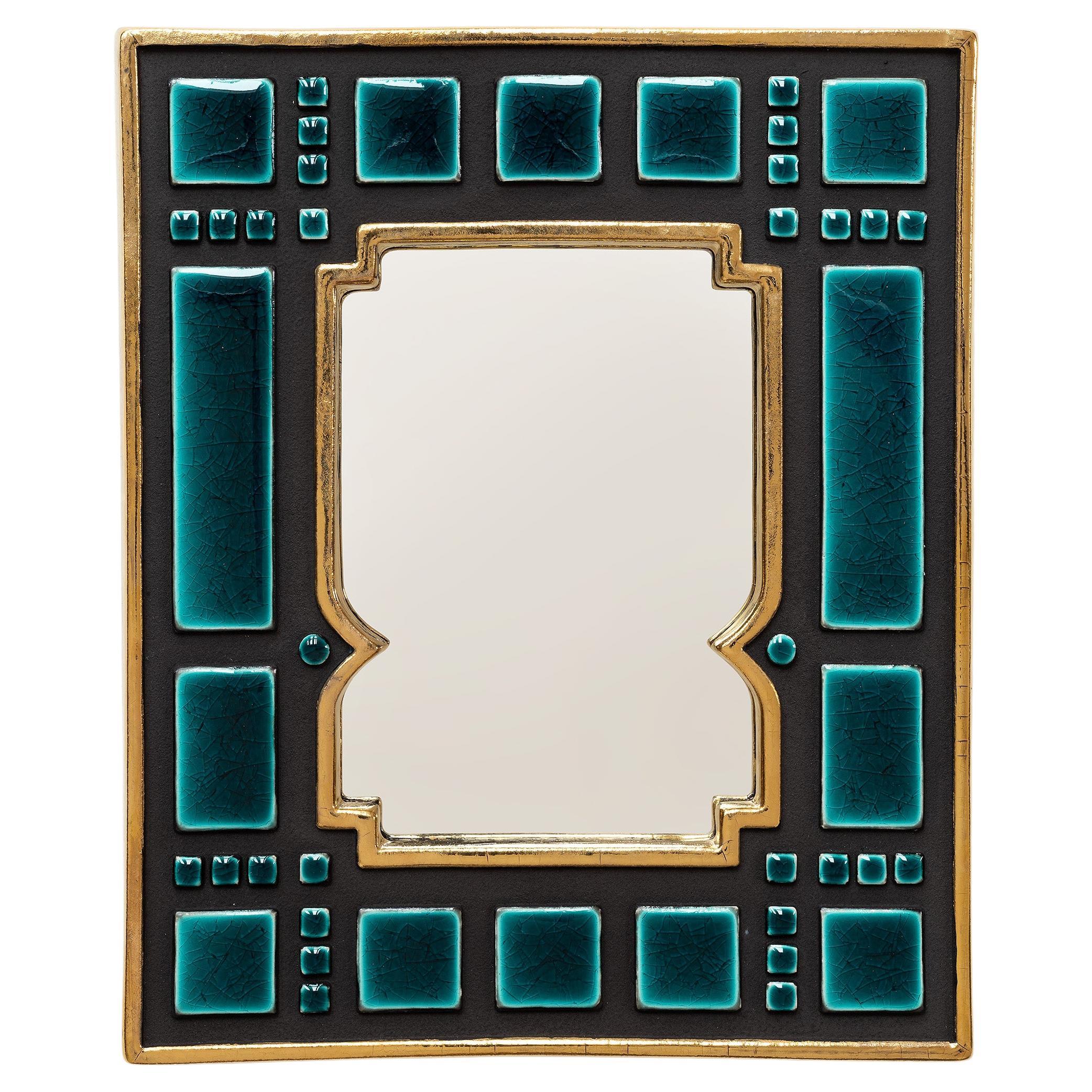 Miroir en céramique - Lécaro  Océan