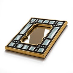 Keramik-Spiegel - Morgenhimmel