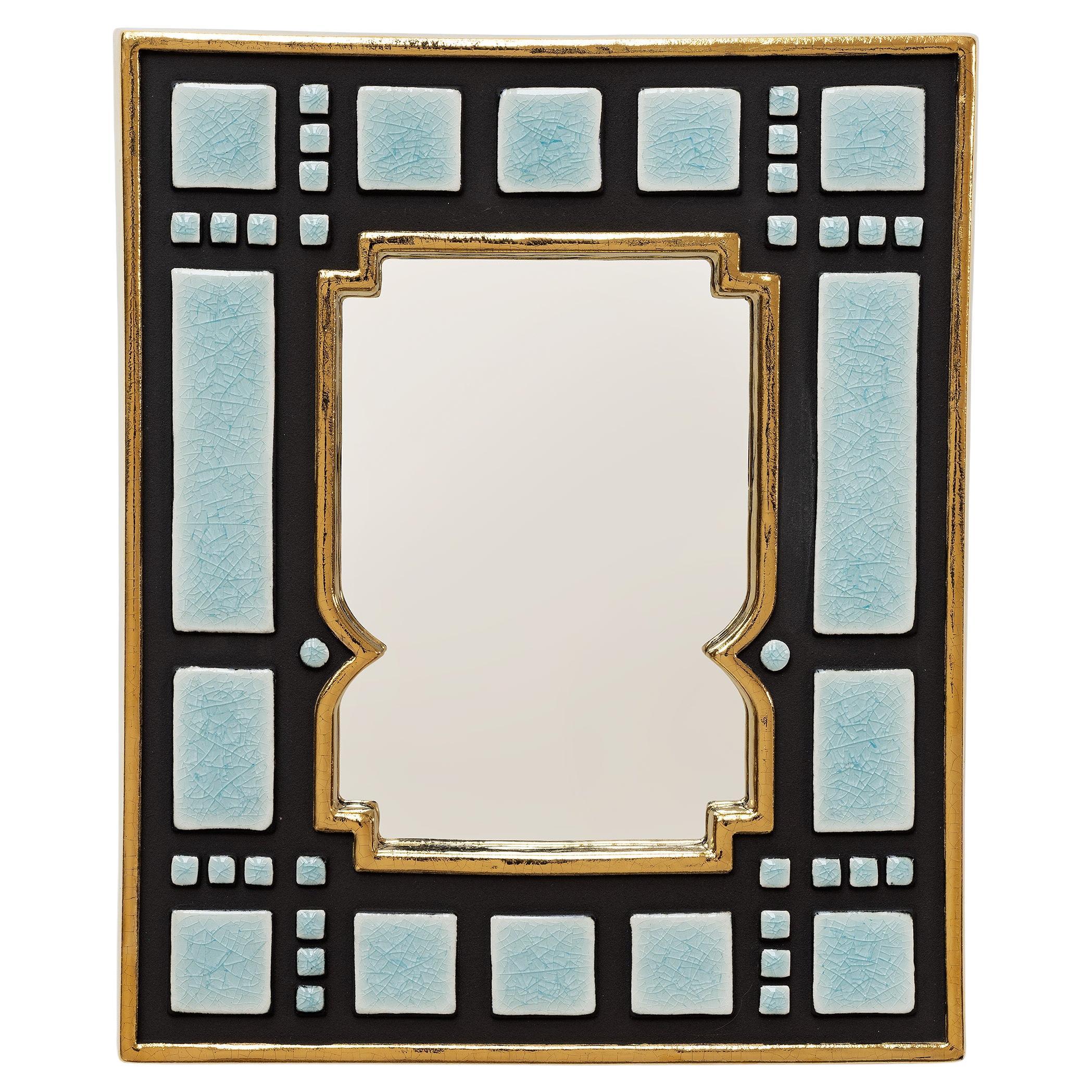 Ceramic Mirror - Morning Sky