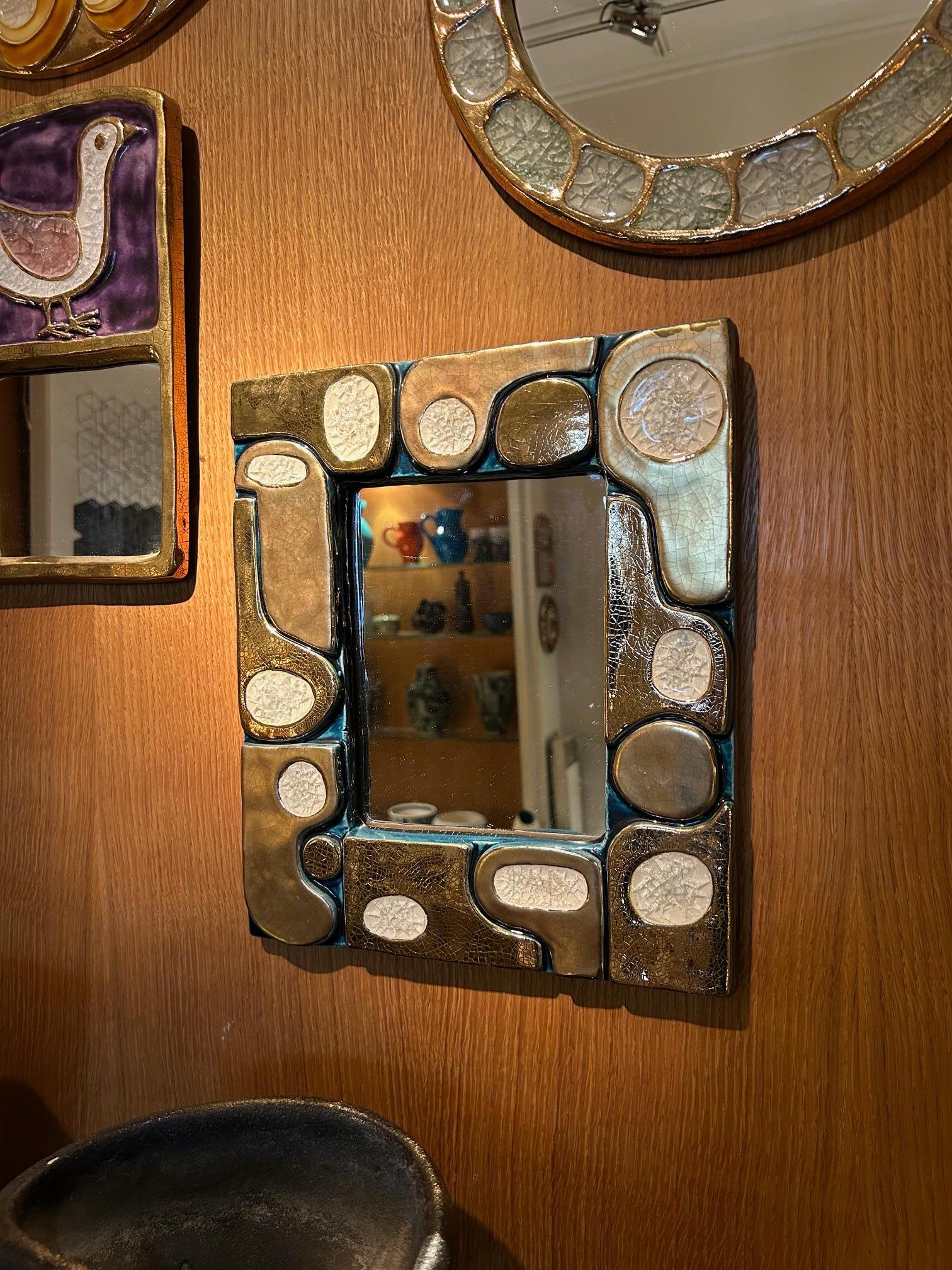 Moderne Miroir en céramique 