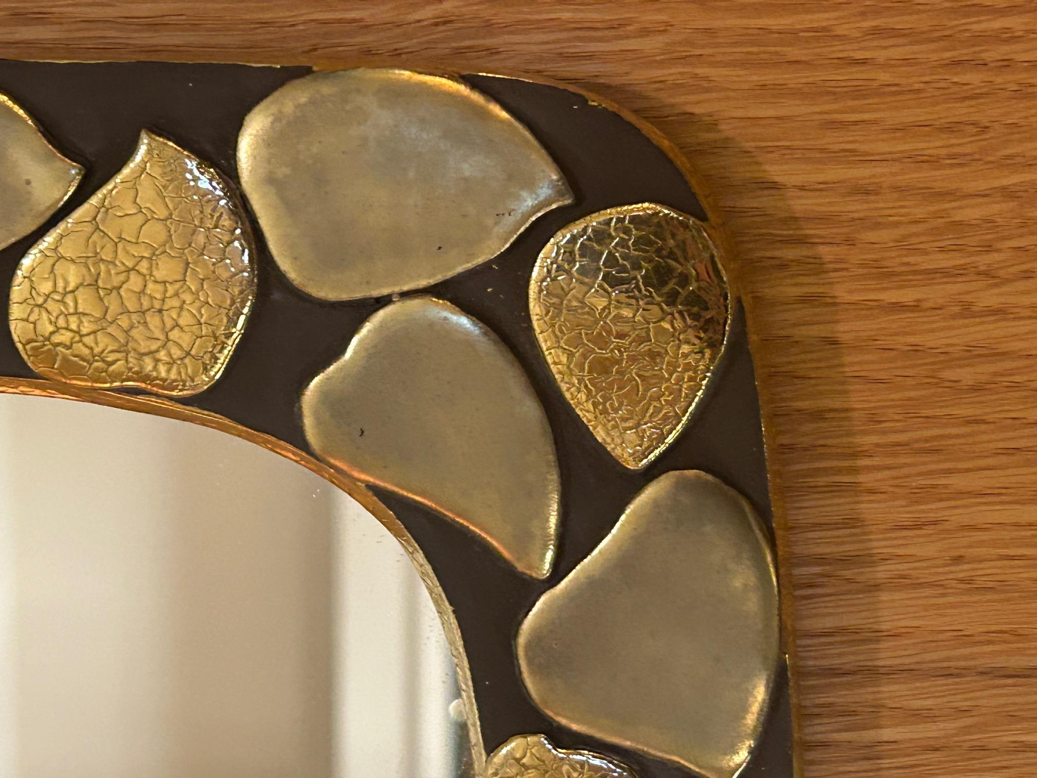 Miroir en céramique 