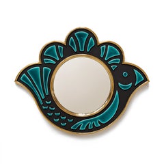 Ceramic Mirror - Poulette  Ocean