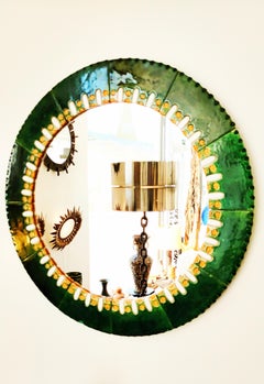 Ceramic Mirror, Spain 1960s