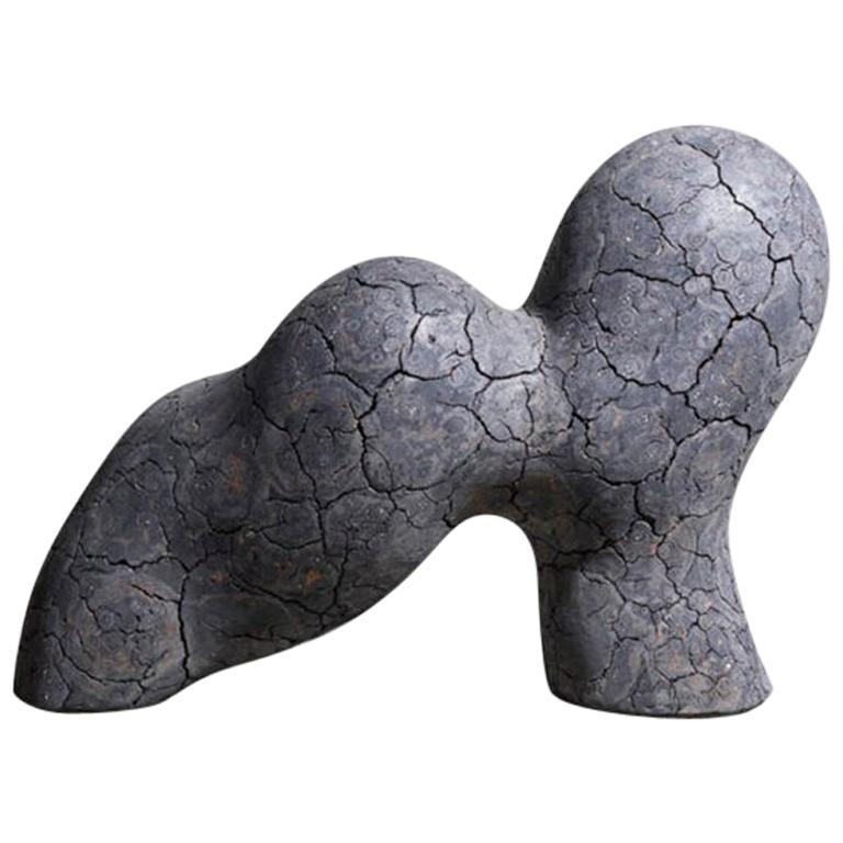 Sculptural Contemporary Stoneware Ceramic Model “Collaret” by Claudi Casanovas  1