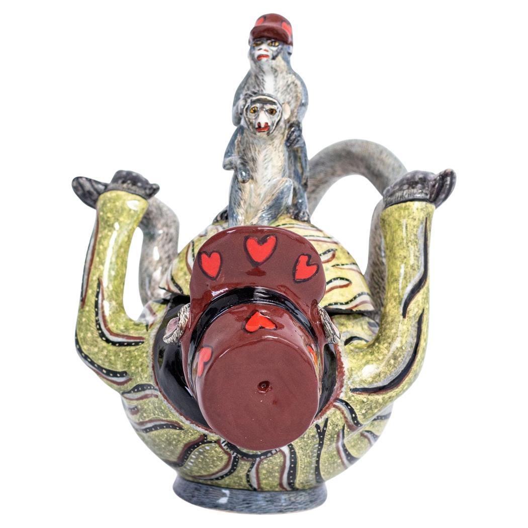 Introducing the delightful Monkey Jewelry Box by Love Art Ceramic—a whimsical blend of artistry and functionality, sure to enchant any space with its charm.

Hand-sculpted with meticulous care by the skilled artisans Sbusiso and Mtsamaye, this