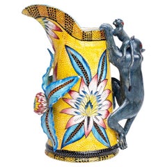 Ceramic Monkey Jug , hand made in South Africa