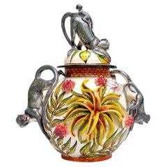 Ceramic Monkey Tureen, hand made in South Africa
