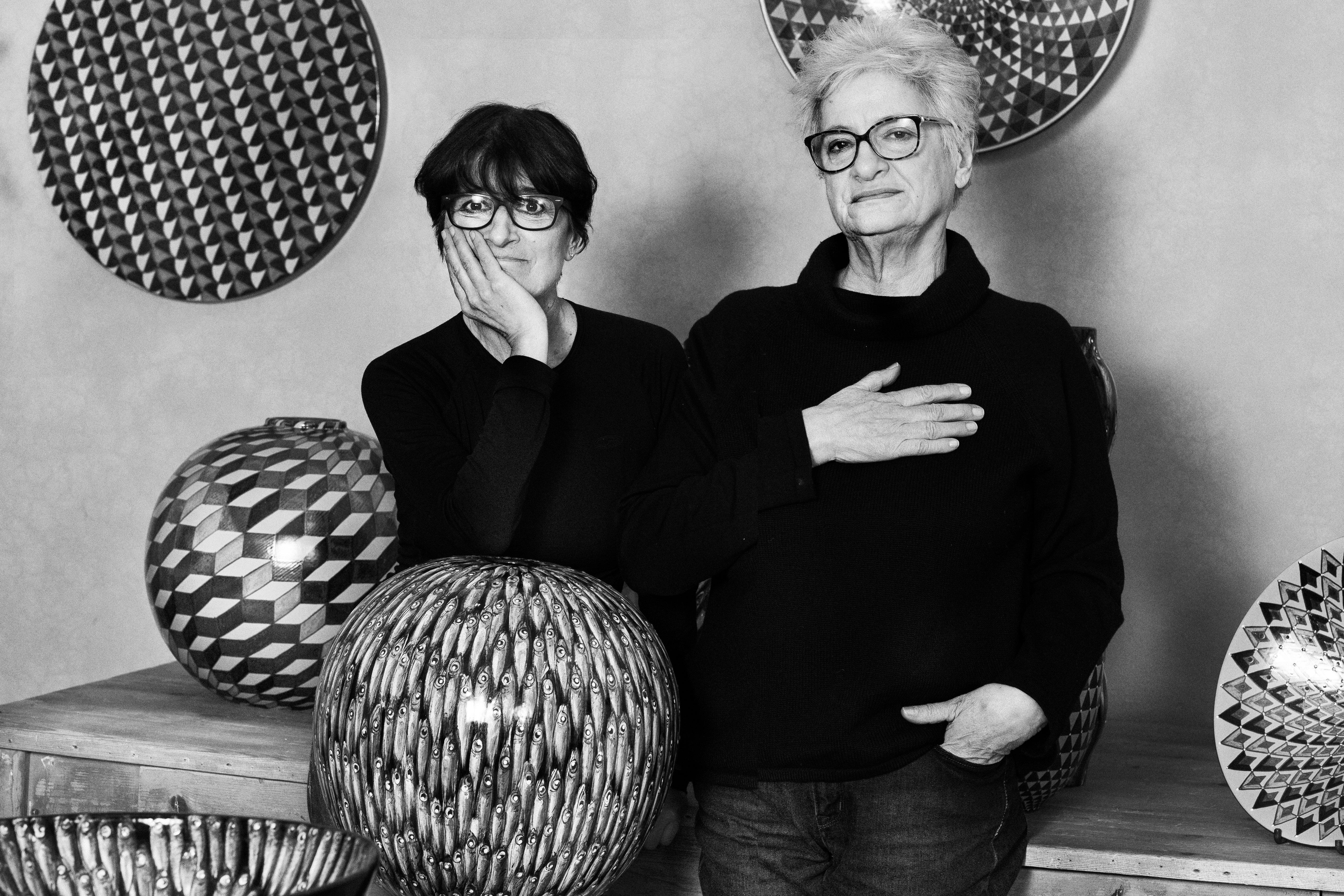 Jarre en céramique de Bottega Vignoli  Majolique peinte à la main Italie Contemporary en vente 7