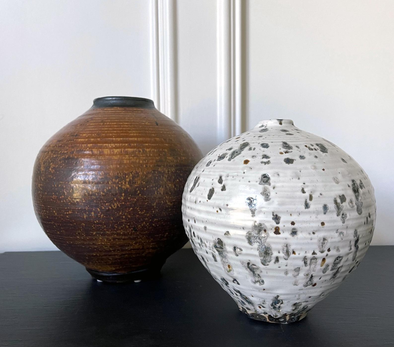 Ceramic Moon Jar Vase by Otto Heino 6