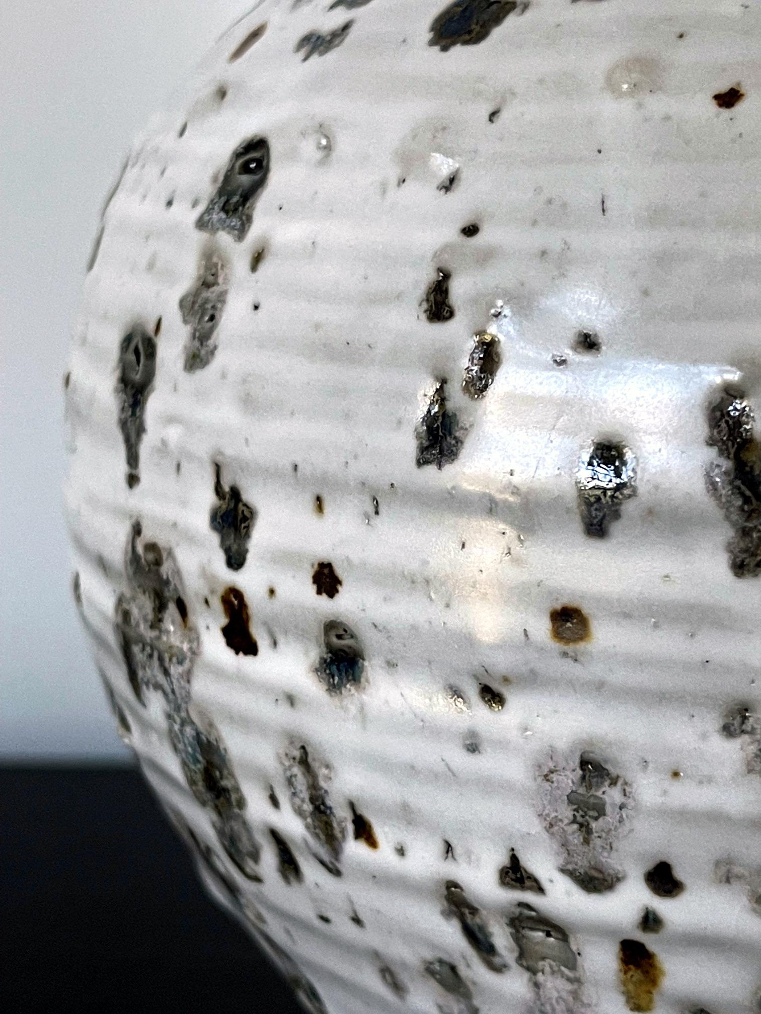 Ceramic Moon Jar Vase by Otto Heino 1