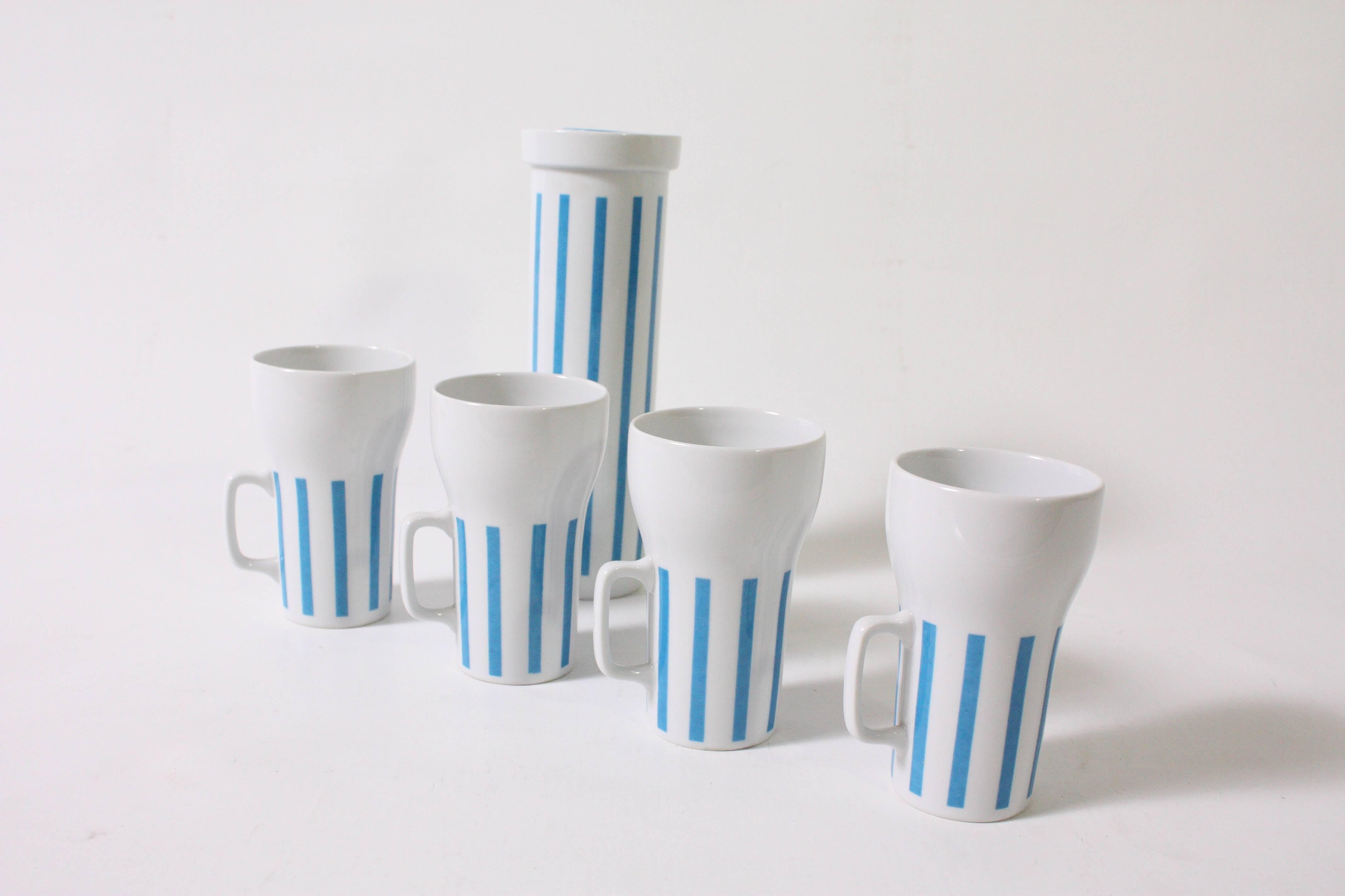 Ceramic Mugs and Tumbler by Lagardo Tackett In Good Condition In Oklahoma City, OK