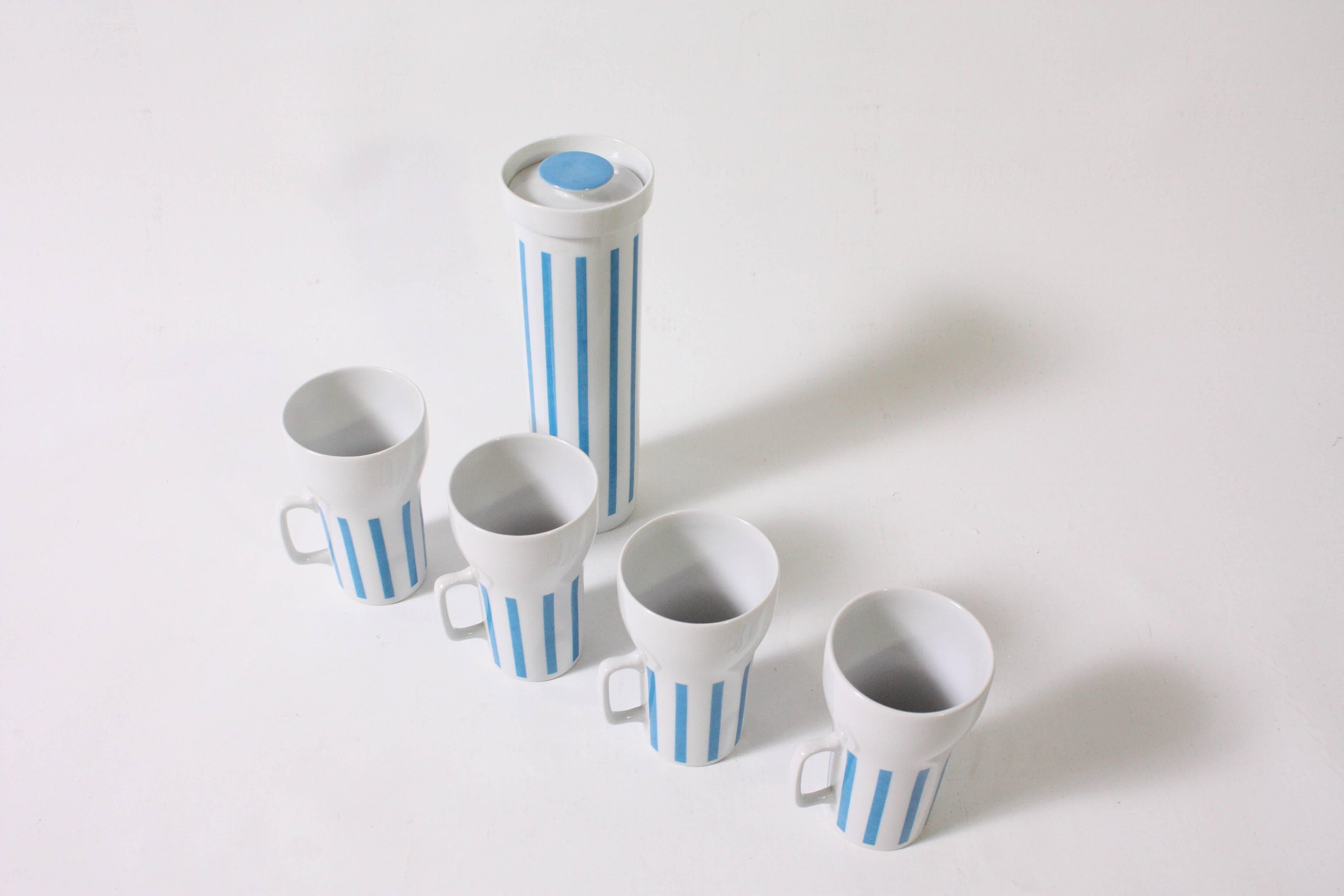 Porcelain Ceramic Mugs and Tumbler by Lagardo Tackett