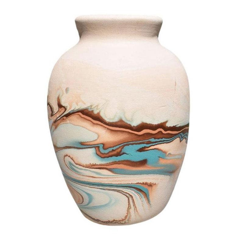 nemadji pottery vase