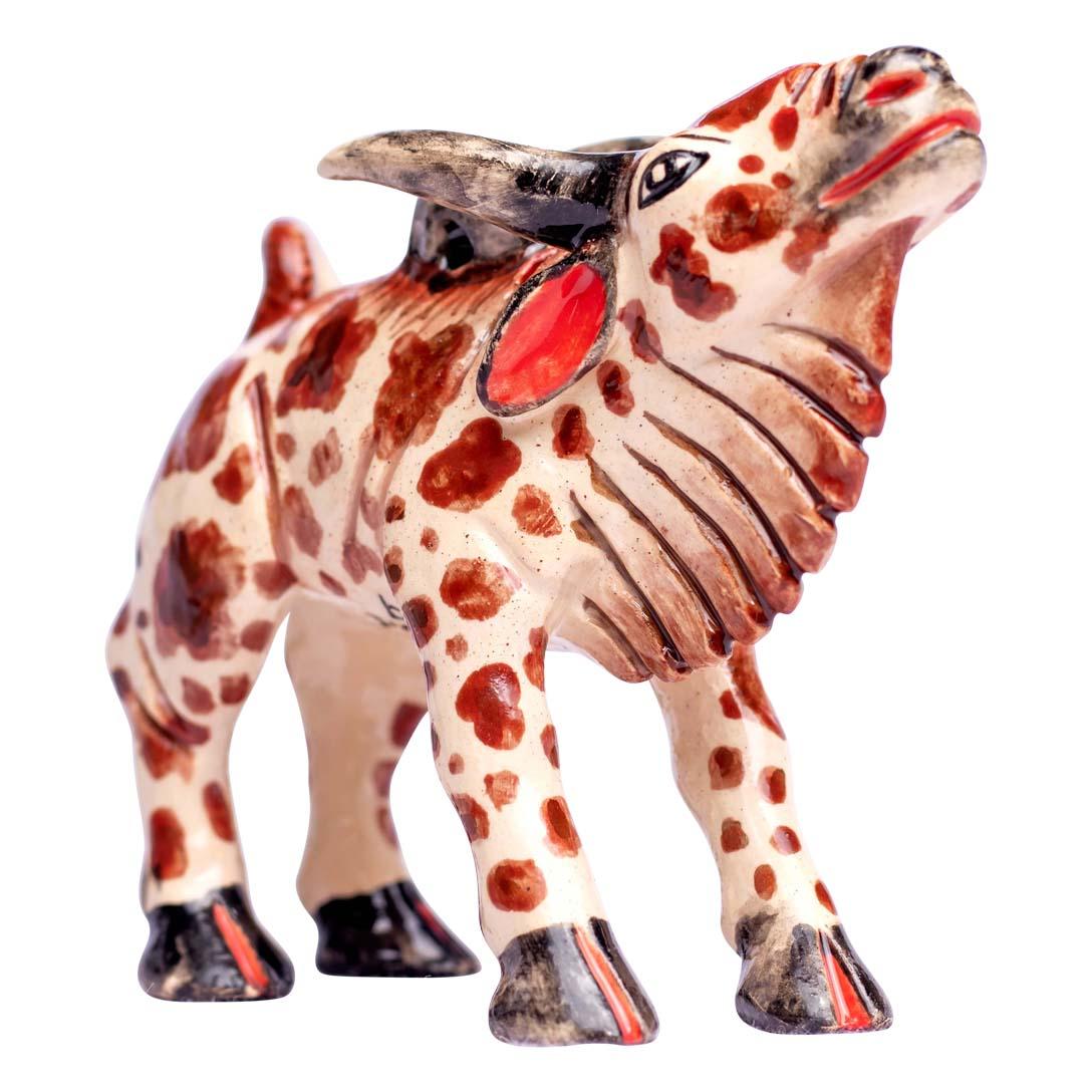 XXI secolo e contemporaneo Ornamento Nguni in ceramica  , realizzato a mano in Sudafrica in vendita