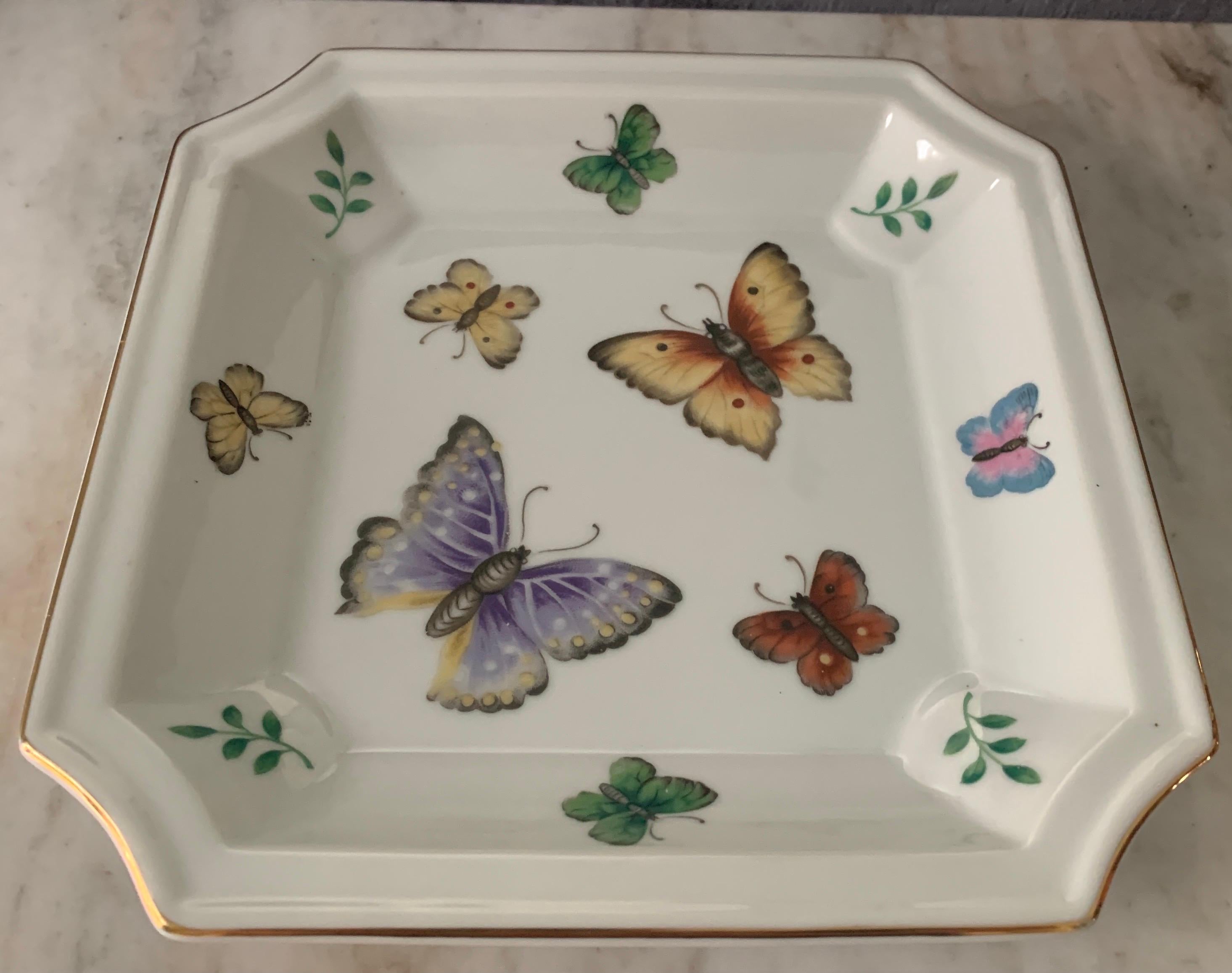 Piatto per noci o caramelle in ceramica nello stile di Lilly Pulitzer In condizioni buone in vendita a Los Angeles, CA