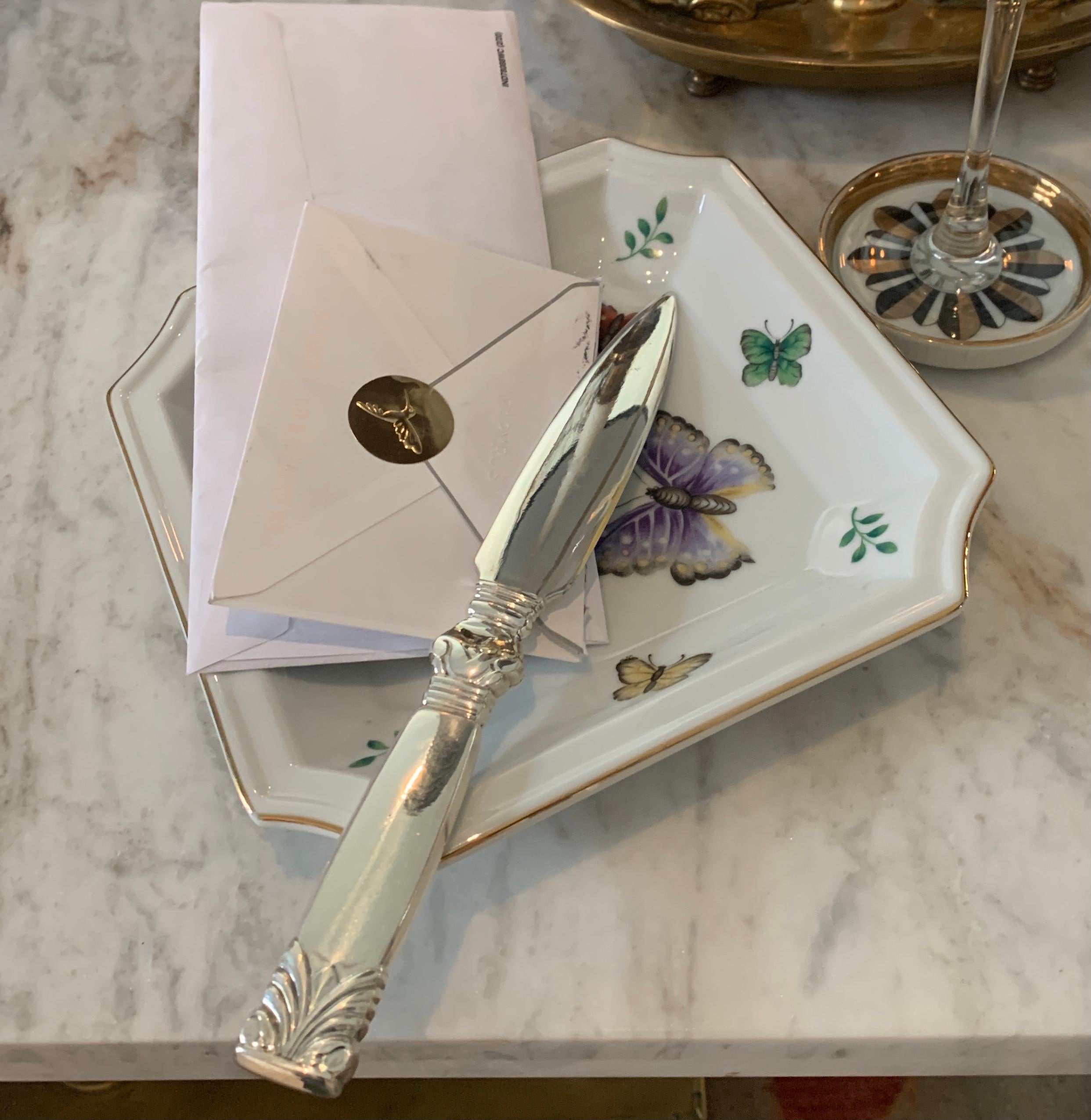 XX secolo Piatto per noci o caramelle in ceramica nello stile di Lilly Pulitzer in vendita