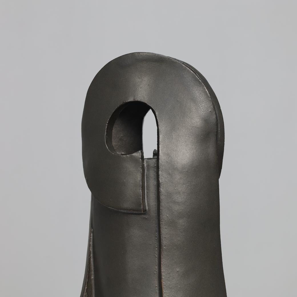 Late 20th Century Ceramic Object / Vase by Gisbert & Barbara Haberland, Germany, 1970s For Sale