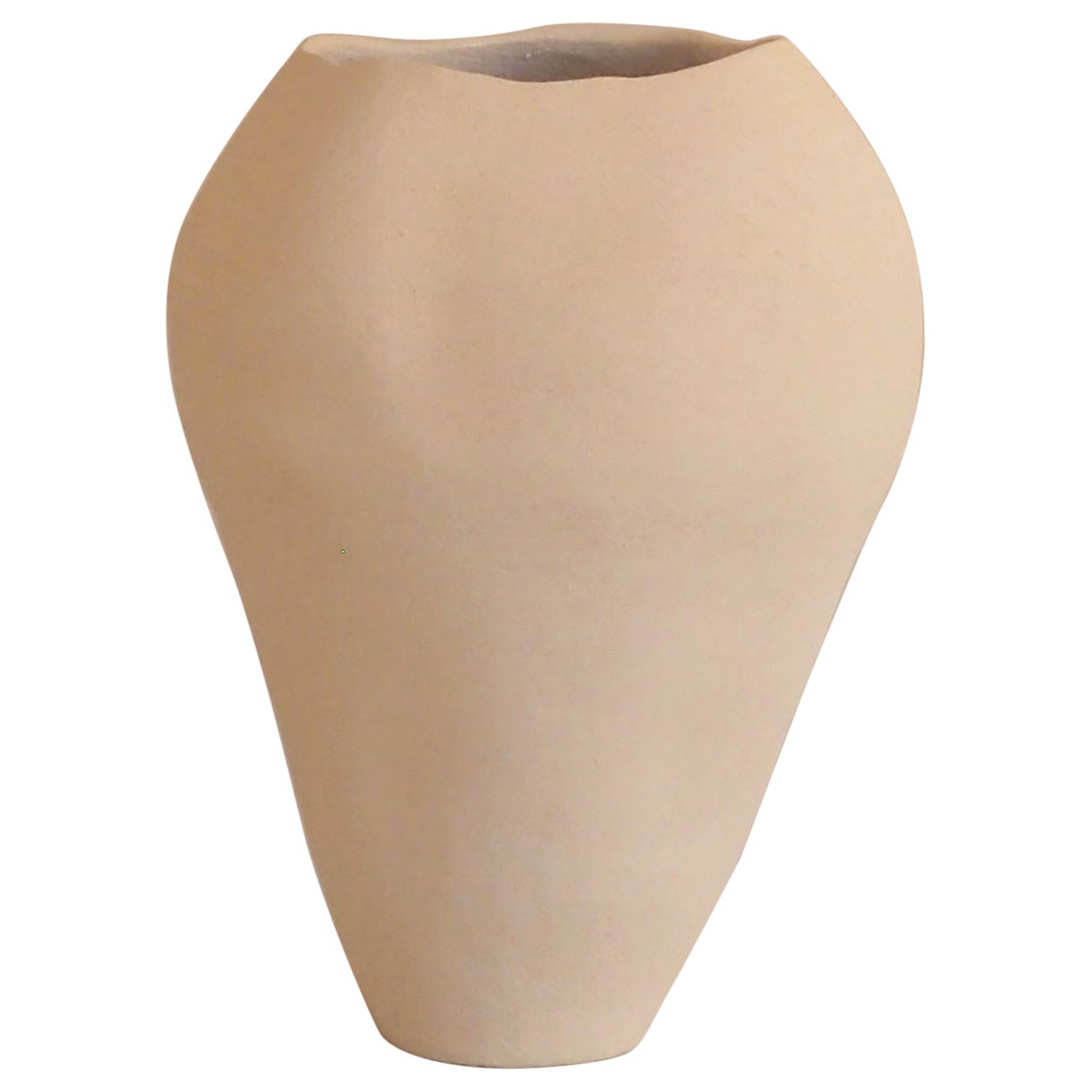 Jarrón de cerámica blanca - Colección Terra
