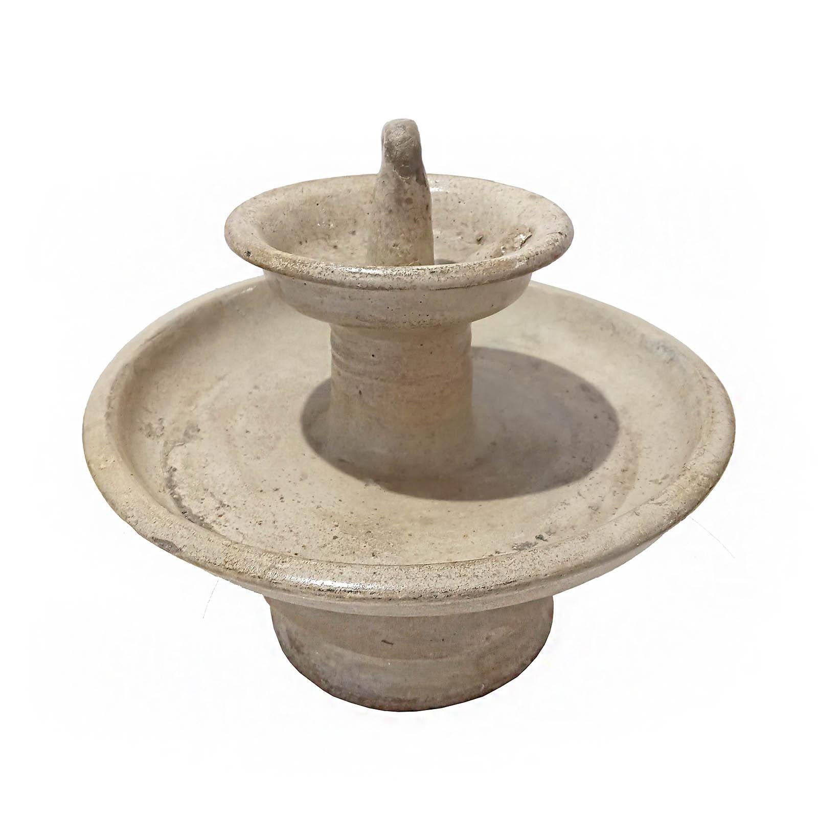 Glazed Ceramic Lamp, Thailand, 15th Century For Sale