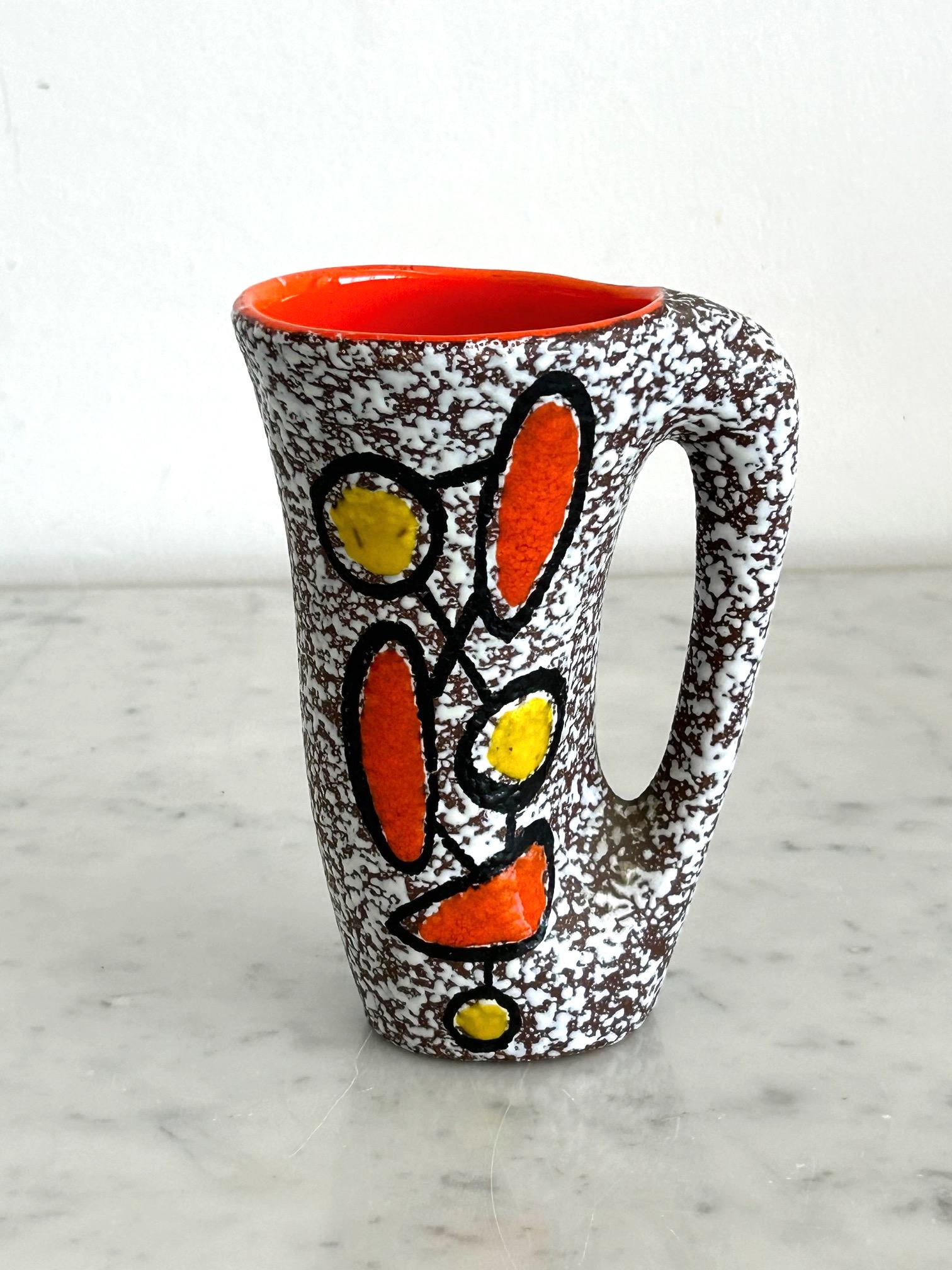 Keramik-Orangeade-Set von Dominique Marino, Le Vaucour, Vallauris, um 1960 im Angebot 7
