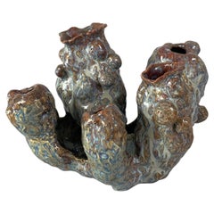 Ceramic Organic Coral Shaped, Sculptural Object