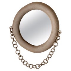 Ceramic organic modern mirror