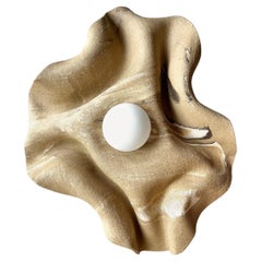 Ceramica organica  applique scultorea moderna