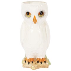 Ceramic Owl Jar