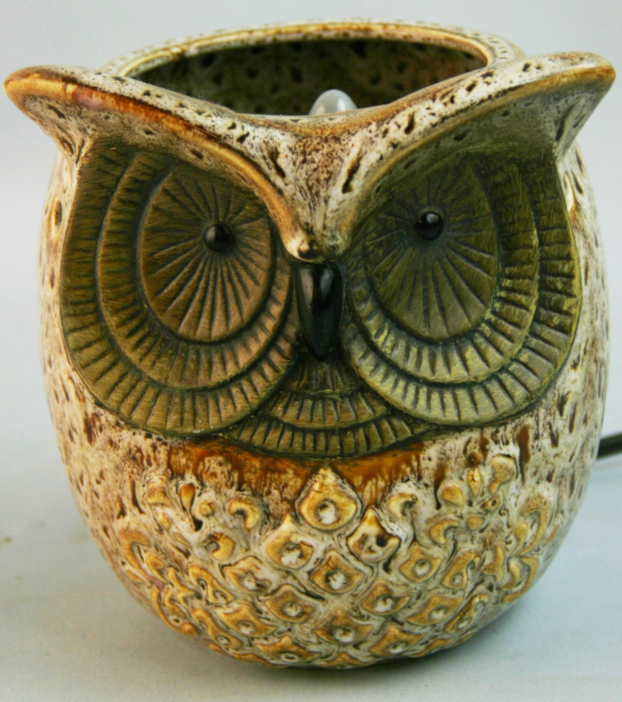 1434 Ceramic owl night light