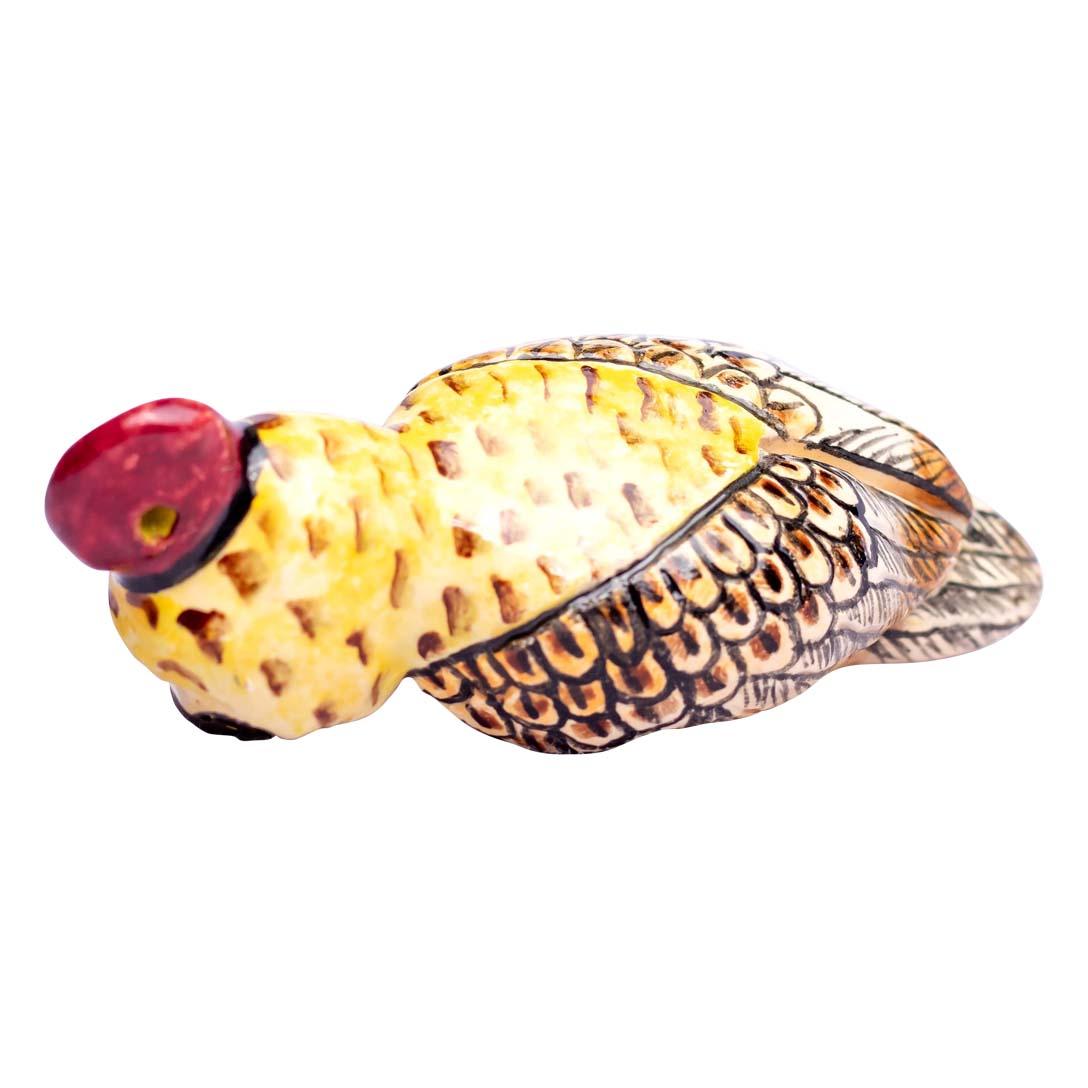 Hand-Painted Ceramic Owl Ornament  , hand made in South Africa