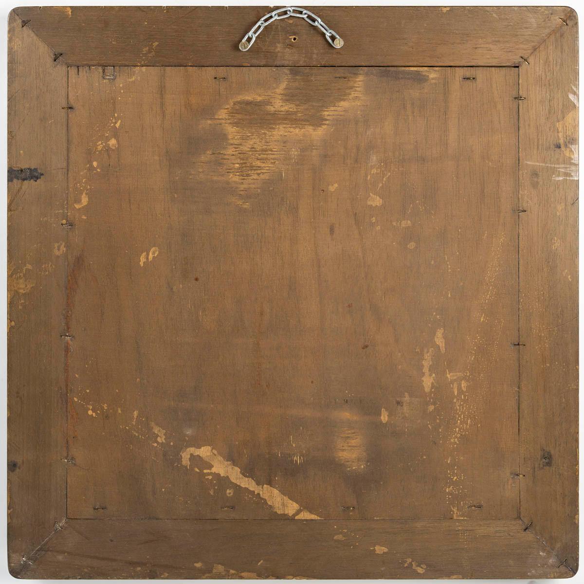 Pintura en cerámica de Roland Zobel, hacia 1960-1970. en venta 1