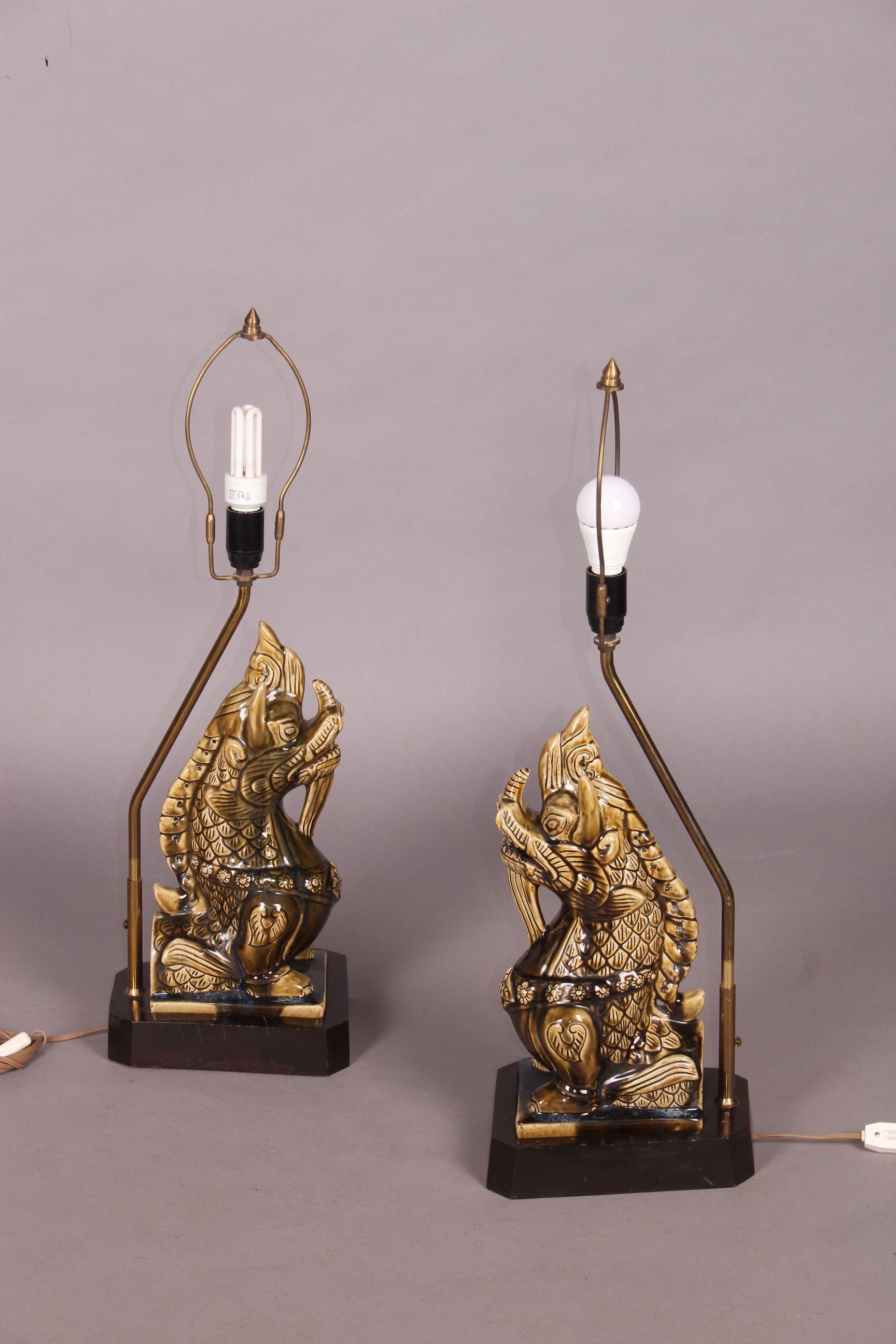 Ceramic Pair of Table Lamp 2