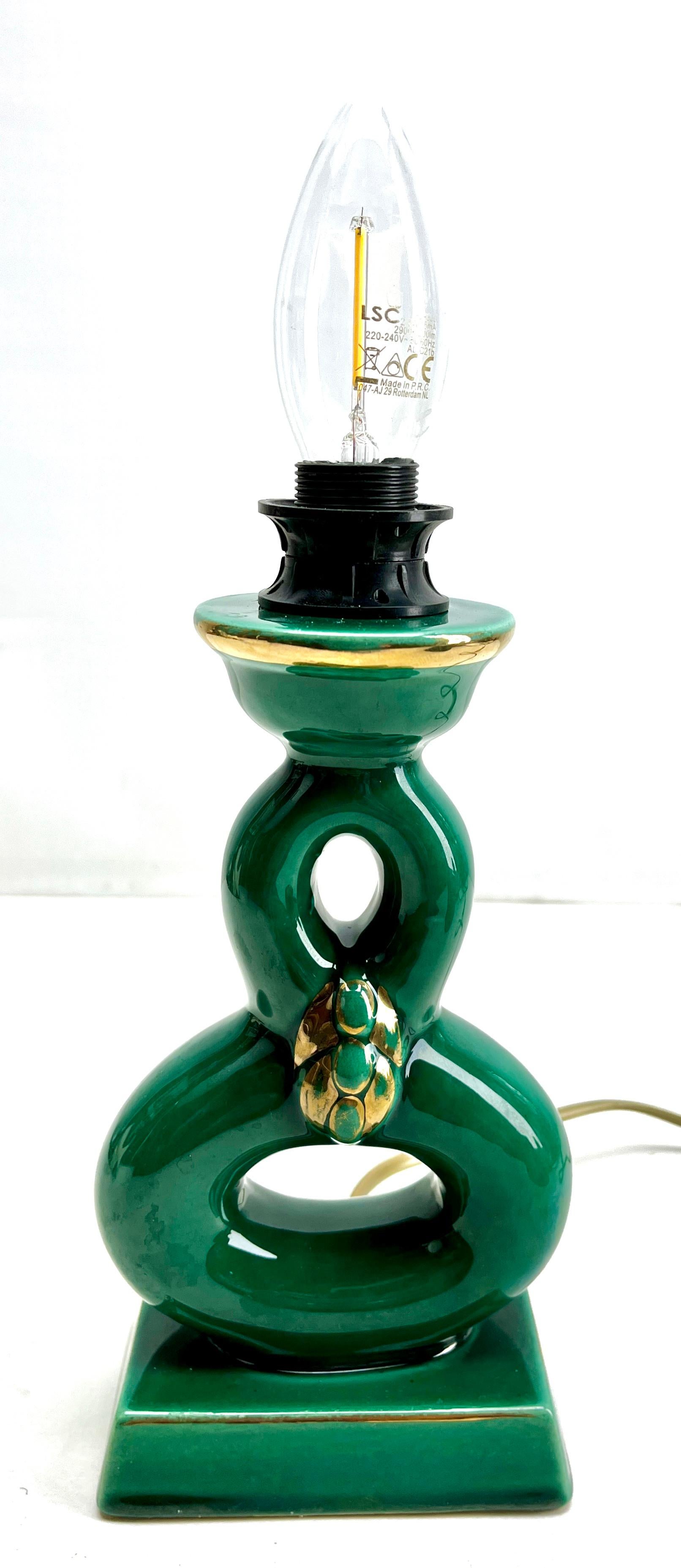 lampada di ceramica