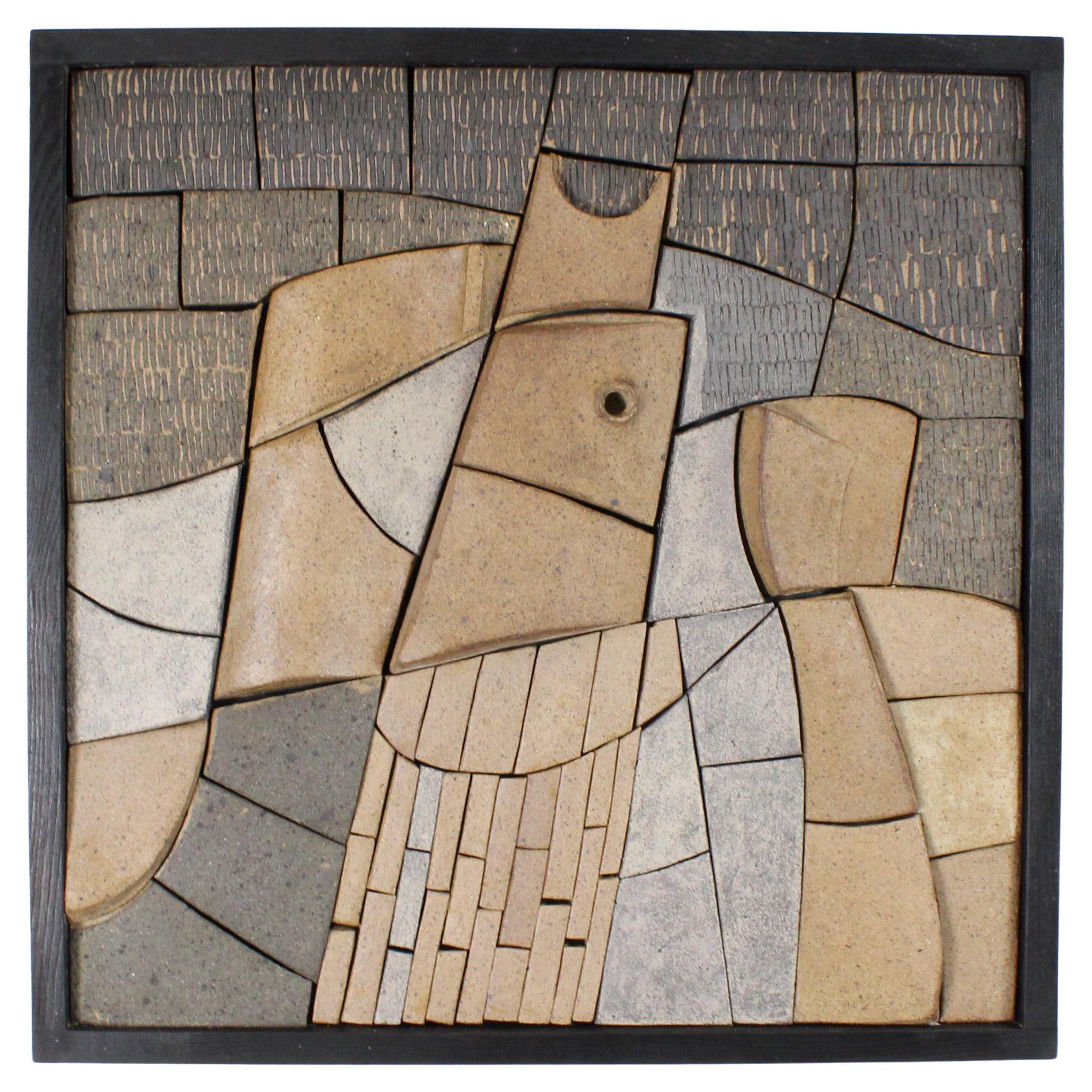 Ceramic panel "GUGGENBAO" - Arcadio Blasco (1928-2013) - Spain