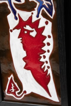 Ceramic Panel Wall Plaque by Jean Lurçat, Sant Vicens, France, 1952-65