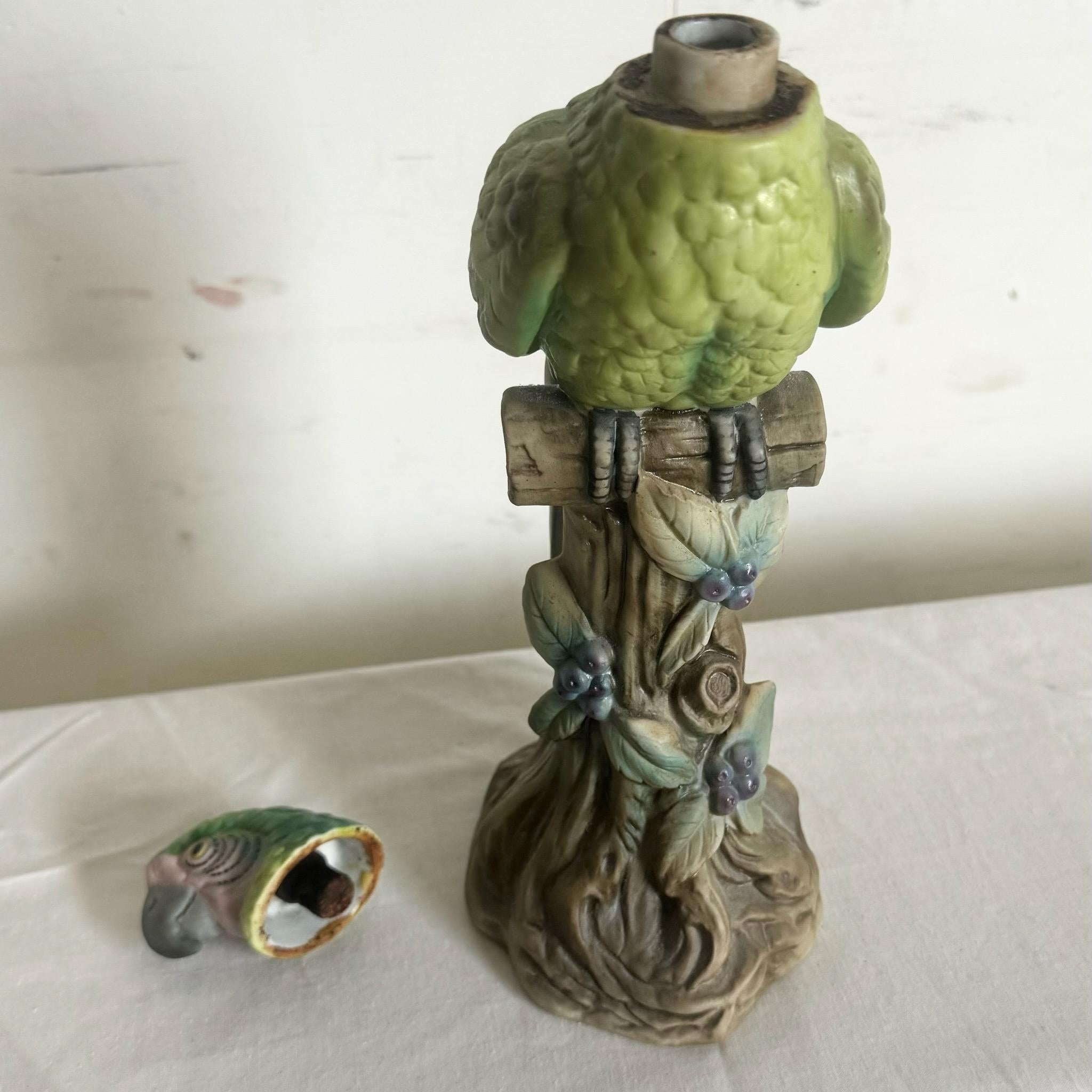 Ceramic Parrot Decmtor/Bottle by Arnart Imports Banfi Productions 2