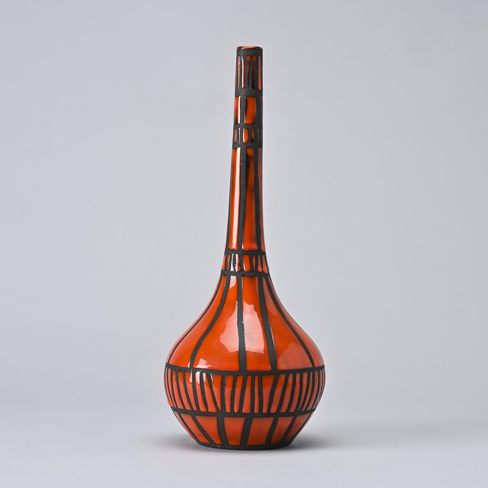 Botella de cerámica 