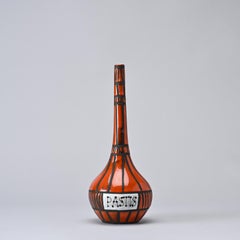 Ceramic "Pastis" Bottle by Roger Capron, France, circa 1955.