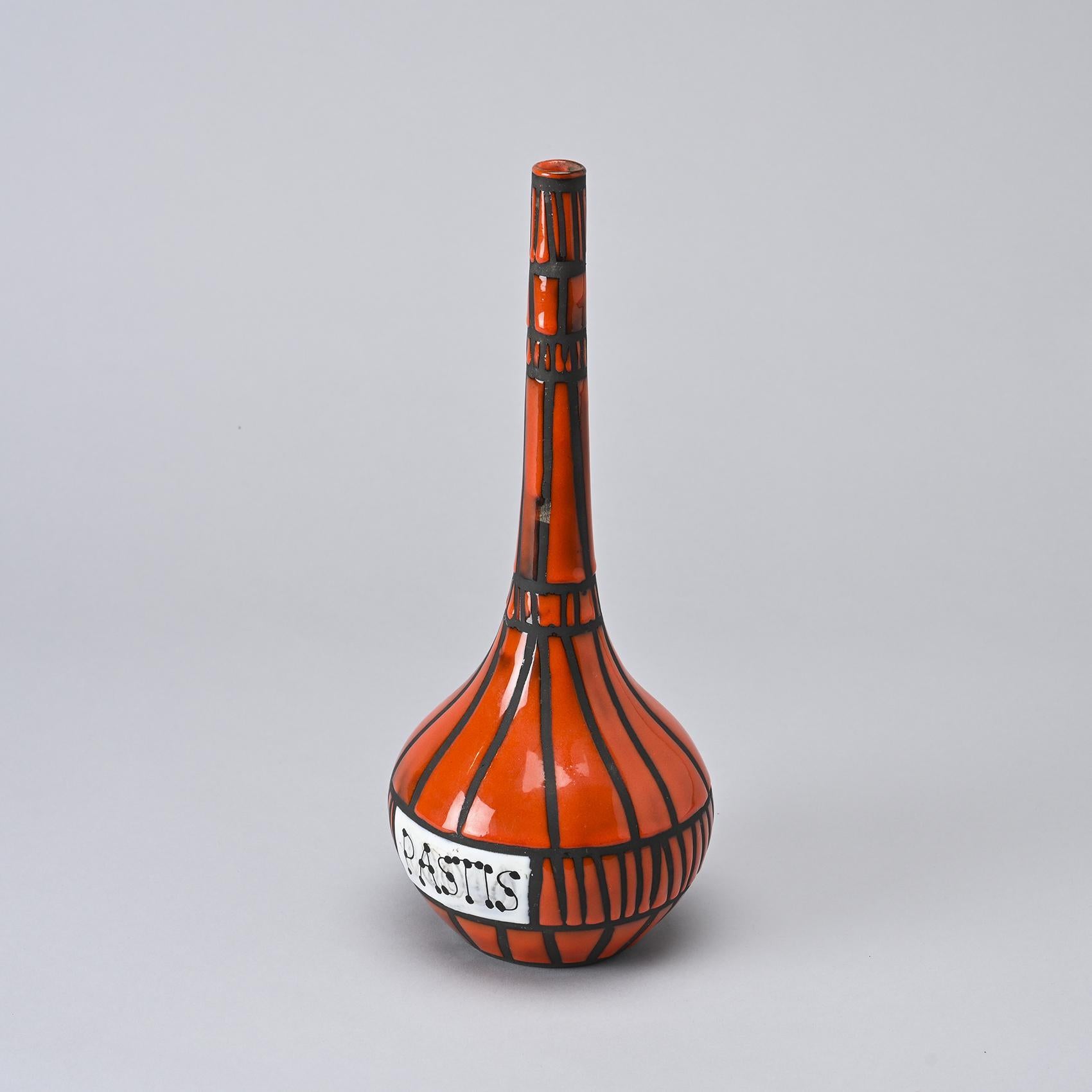 Botella de cerámica 
