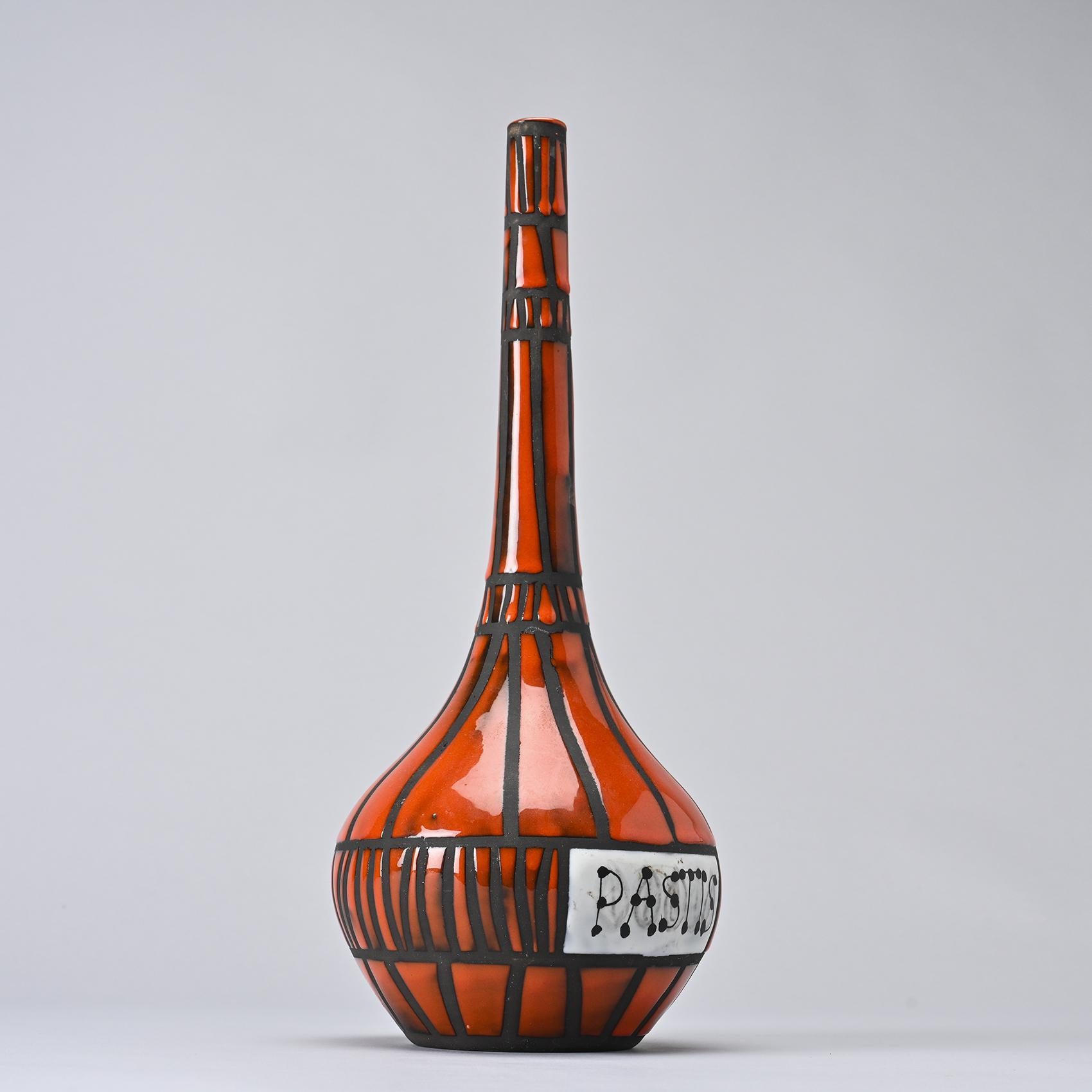 Botella de cerámica 