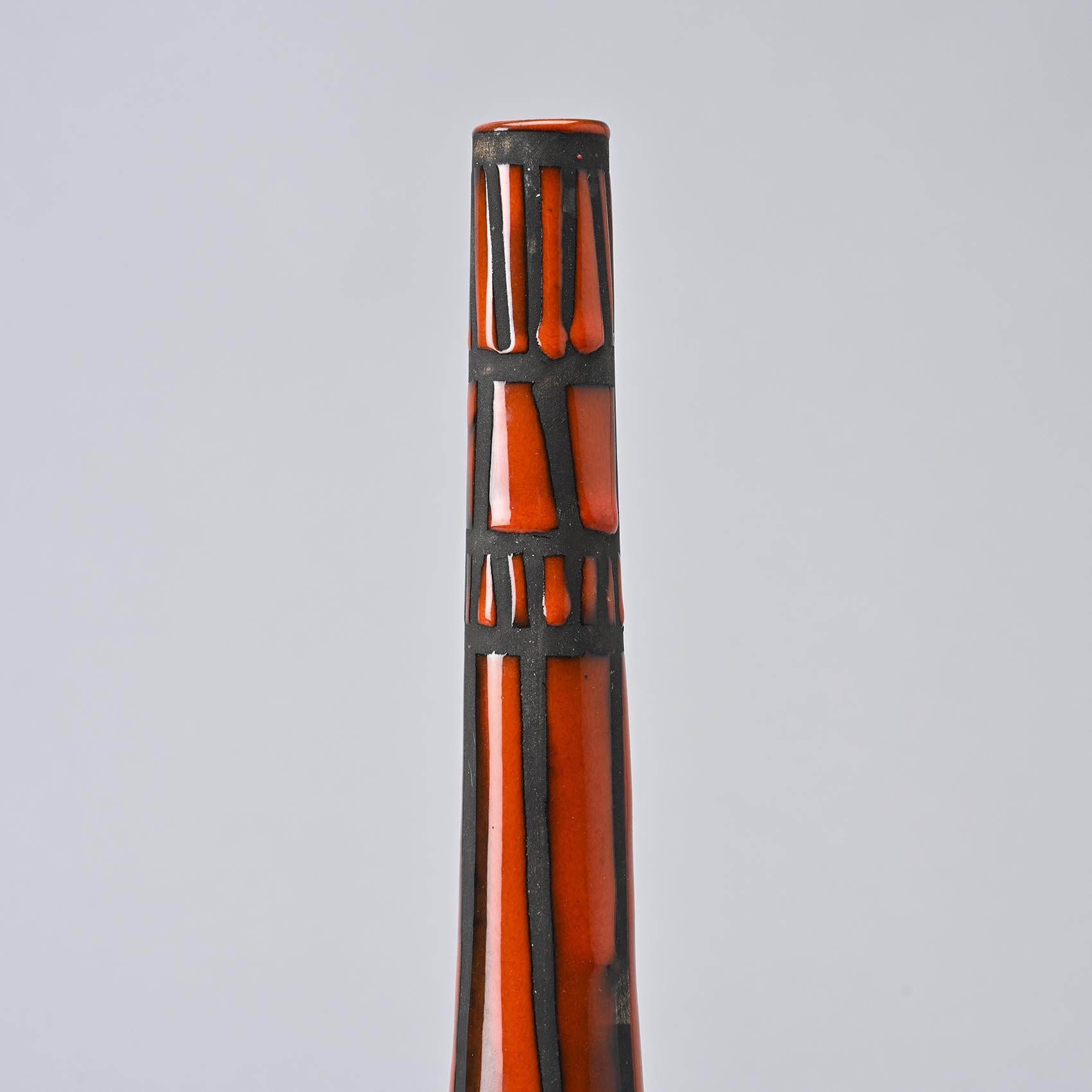 Botella de cerámica 