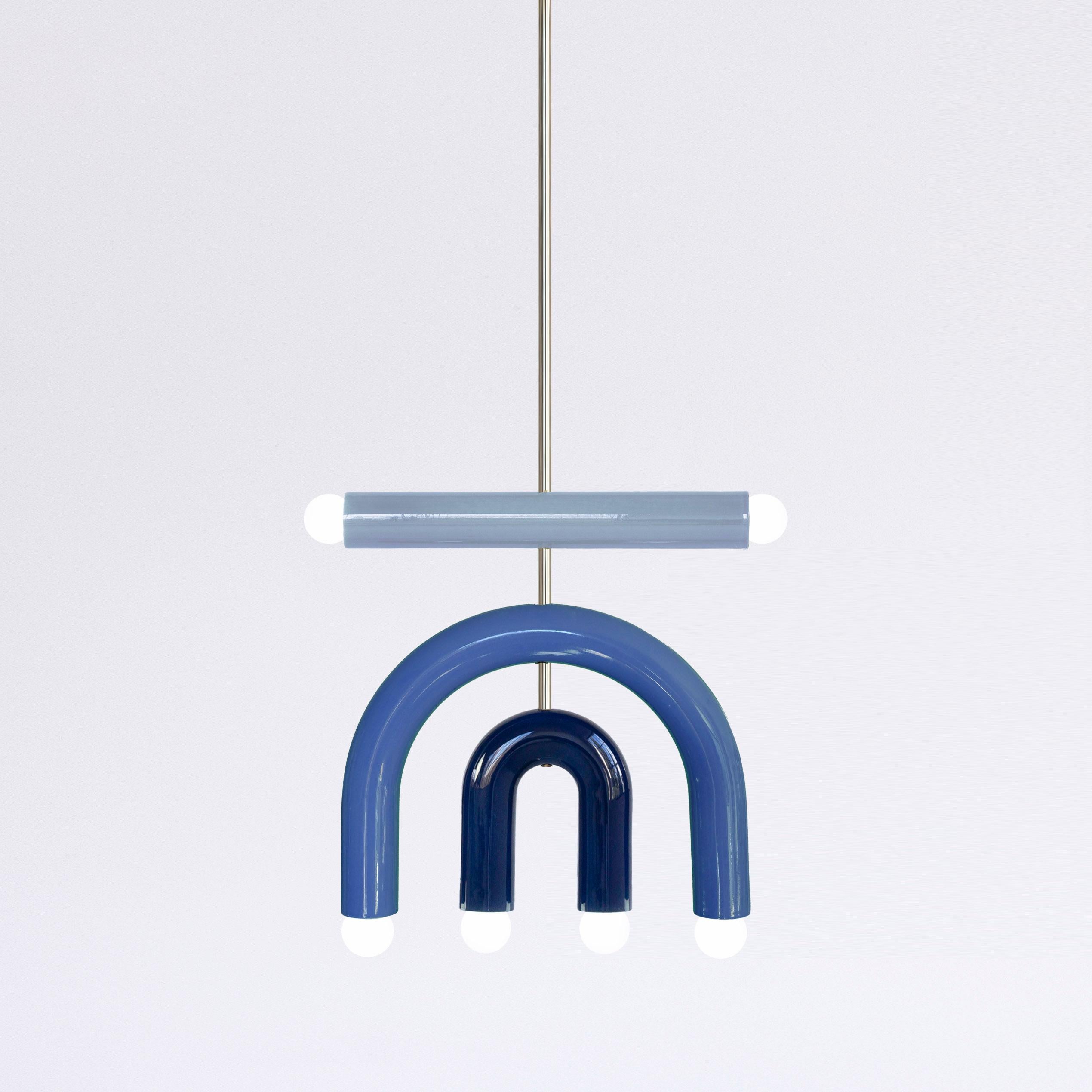 Lampada a pedale in ceramica TRN D1 finitura argento di Pani Jurek in vendita 3