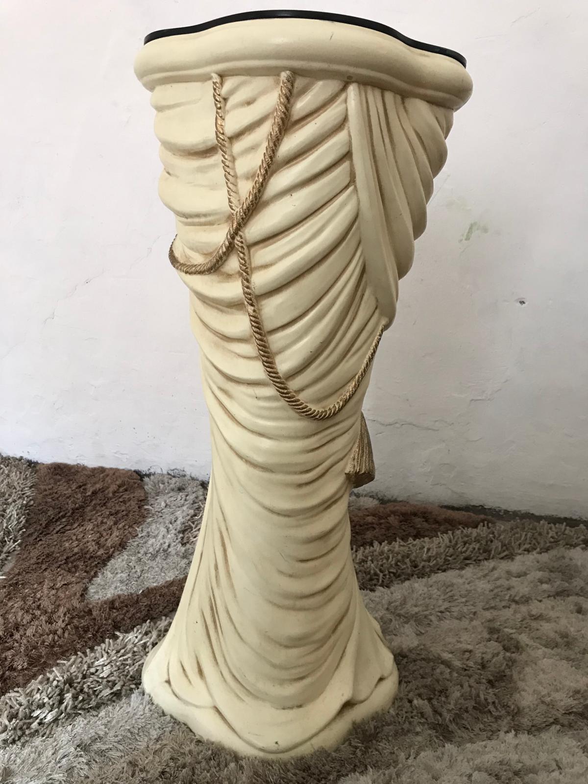 Italiano Piedistallo in ceramica, Italia 1960 in vendita