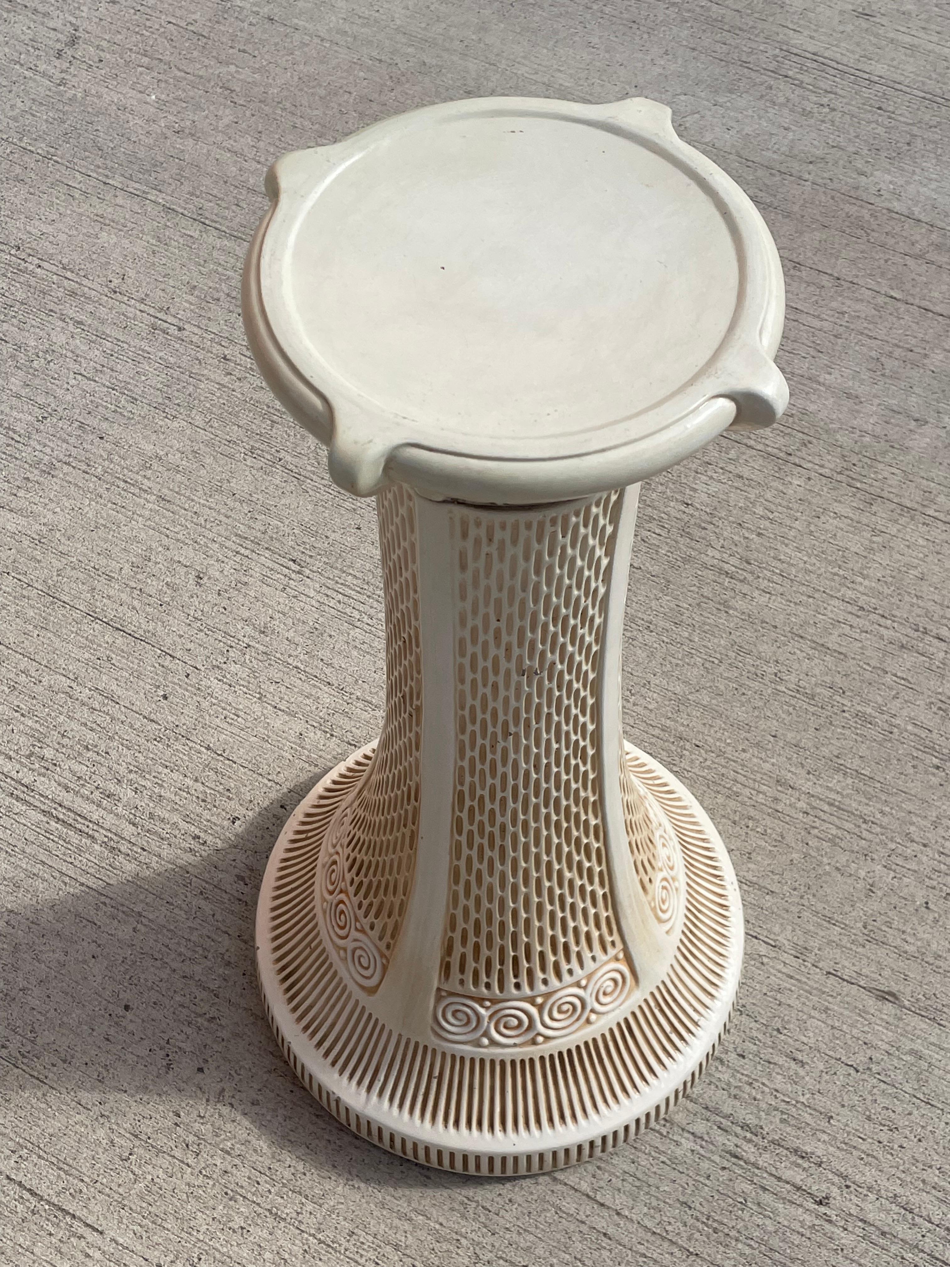 Ceramic Pedestal Plant Stand Plinth Made in England  For Sale 3