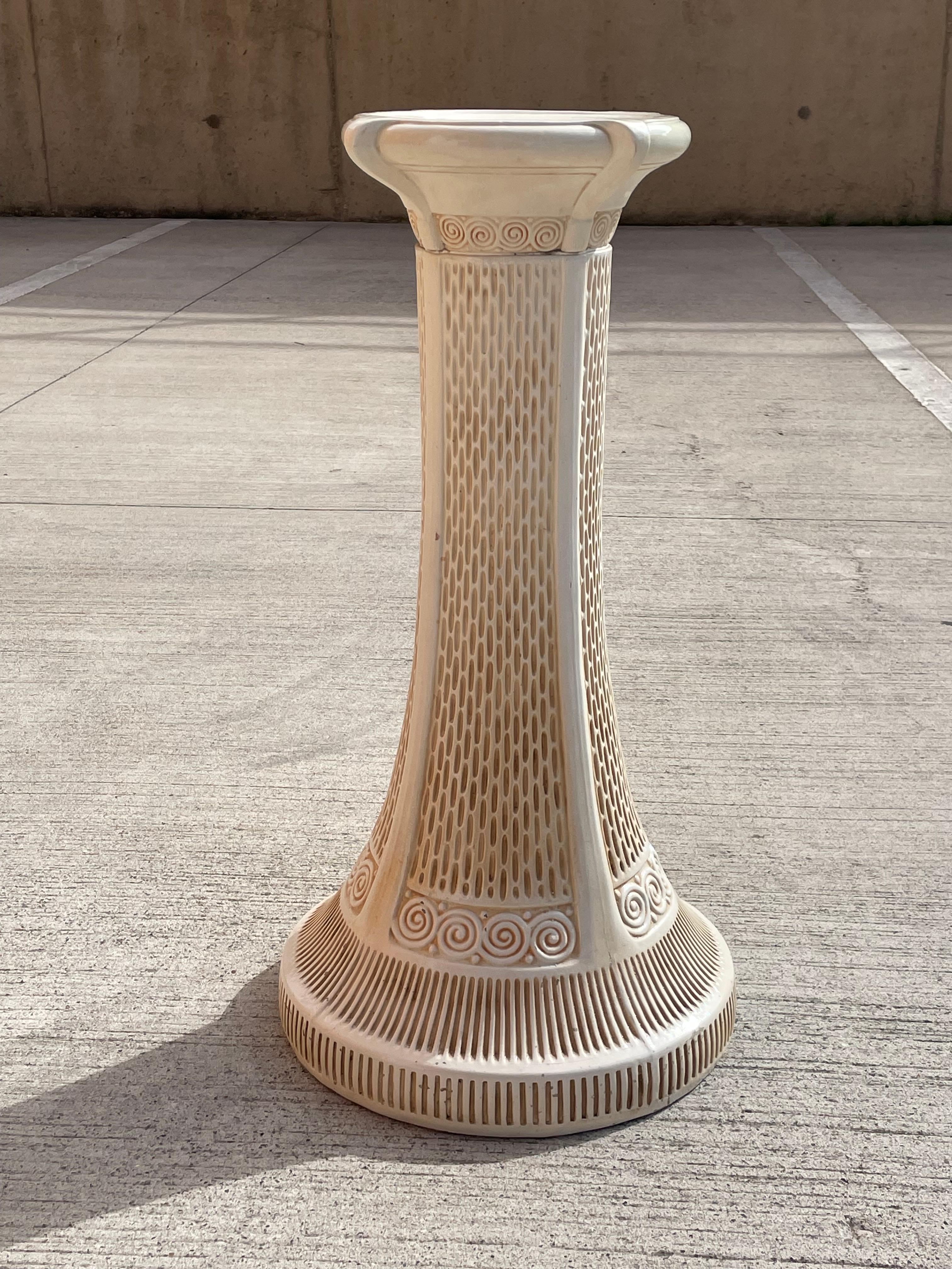 Ceramic Pedestal Plant Stand Plinth Made in England  For Sale 5