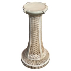 Vintage Ceramic Pedestal Plant Stand Plinth Made in England 