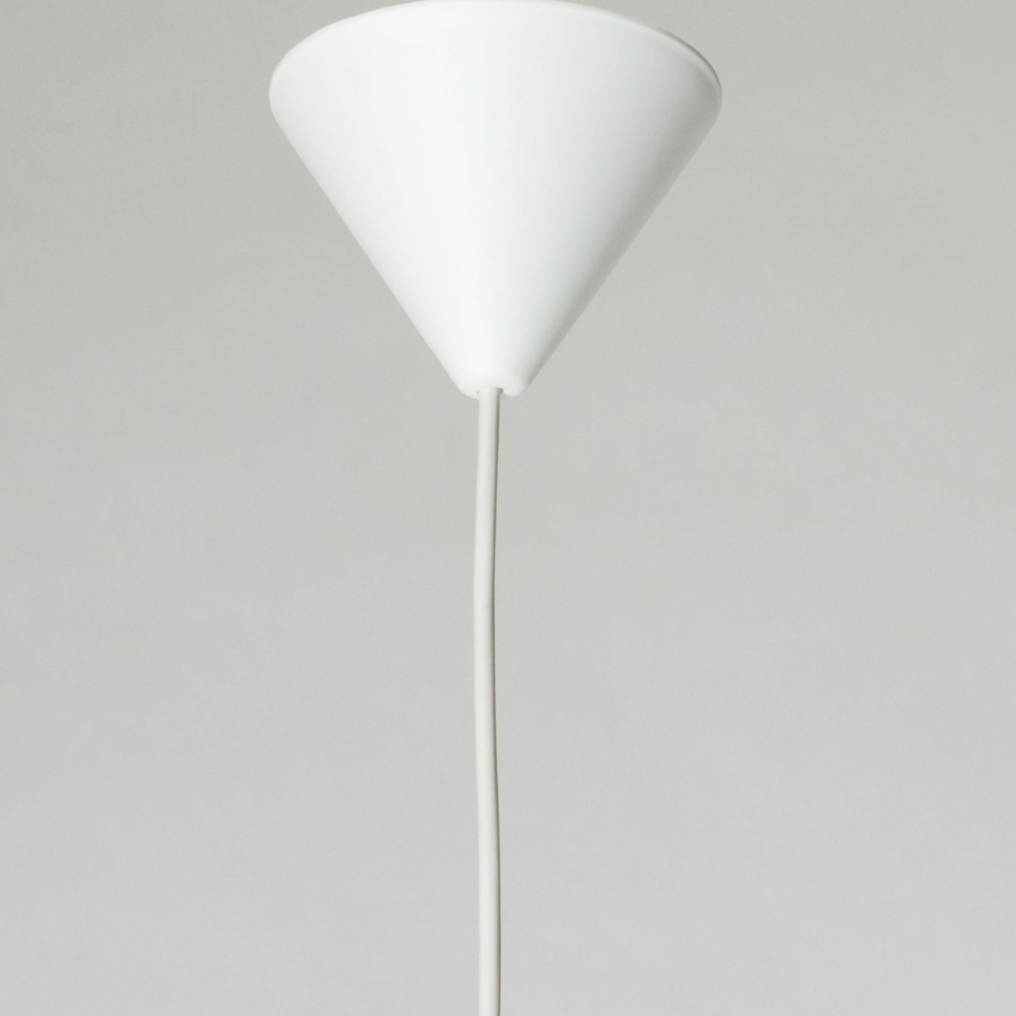 Plafonniers suspendus en céramique, Carl-Harry Stålhane, Rörstrand, Suède, années 1950 en vente 2